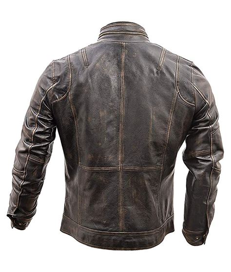 fendi leather café racer jacket|vintage cafe racer leather jacket.